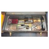 Craftsman Metal Toolbox With Machinist Set-Up