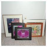 (5) Framed Artworks, Prints & Photos