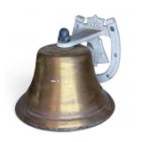 Cast Metal Wall Mount Bell with Bracket