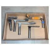 (5) Steel Lathe Tool Rests