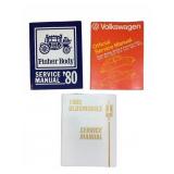 Automotive Service Manuals Volkswagen Oldsmobile
