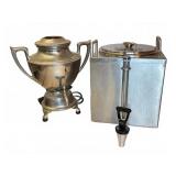 Electric Samovar, Stainless Beverage Dispenser