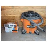 Ridgid Wet Dry Vacuum with Extra Filters