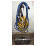 Craftsman Toolbox With Tools and Extension Cords