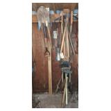 Shovels Sledgehammers and Handled Tools