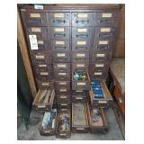 Cabinet Drawer *Contents* (Bolts, Screws, Tools)