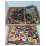 Pliers, Nut Driver, Screw Drivers and Clamps