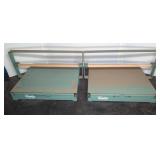 Pair Curtis Metal Drawer Organizers with Bins