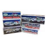 (6) Hess Toy Trucks in Original Boxes