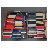 Box Lot Of 8-Track Tapes And Audio Cassettes
