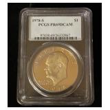 1978-S Eisenhower Dollar PCGS PR69DCAM