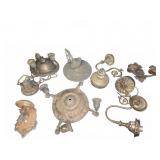 Antique Brass Ceiling and Wall Sconces