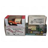 SpecCast Die-Cast Truck Banks and Plow Replicas