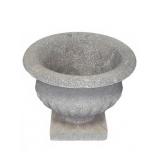 Cocrete Garden Planter Urn on Square Base