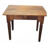 Wood Table with Drawer 32"ï¿½22"ï¿½36"