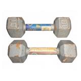 10 Lb Cast Iron Dumbbells
