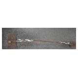 Metal Chimney Cleaning Brush with Extension Rods
