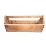 Rectangular Wooden Tool Storage Box