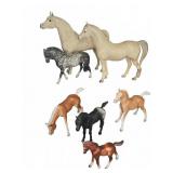 (7) Breyer and Model Horses