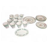 Spode Chinese Rose Dinnerware and Holiday Cups