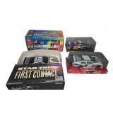 4 NASCAR 1:24 Diecast Cars with Boxes