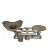 Buffalo Cast Iron Balance Scale with Weights