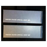 (2) 1966 United States Special Mint Coin Sets