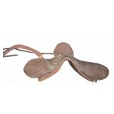Leather English Horse Saddle With Girth Strap