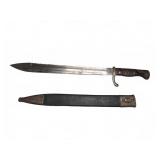 Mauser Model 98 Sawback Bayonet with Scabbard