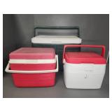 3 Portable Coolers: Coleman and Rubbermaid
