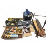 Hand Tools, Toolbox, Saws and Grinder