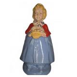 Shawnee Little Red Riding Hood Cookie Jar Ceramic