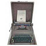 Smith-Corona Portable Typewriter with Case