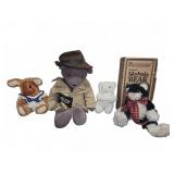 Plush and Mohair Bears Including Boyds