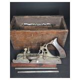 Stanley Combination Plane With Cutters