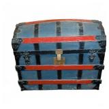 Victorian Dome Top Steamer Trunk