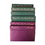 United States Mint Proof Sets 1992ï¿½1997 (5 Sets)