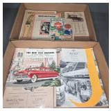 Automobile Brochures and Ephemera