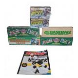 1990 Baseball & Hockey Complete Card Sets Bundle