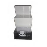 Diecast Police Car Model With Display Case