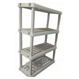 Four Shelf Plastic Utility Unit
