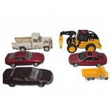 Toy Die-Cast and Plastic Vehicles Lot