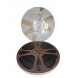 16mm Film Reel With Metal Canister