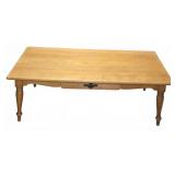 Mersman Wood Coffee Table With Drawer
