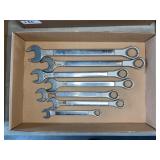 Barcalo Open-End Box-End Wrench Set 7 Pieces