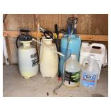 Garden Sprayers and Chemical Containers