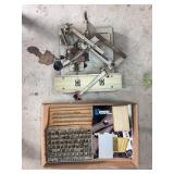 New Hermes Engraving Machine With Brass Fonts