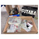 Futaba FP-T4L RC System and R/C Model Parts Lot
