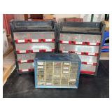 Hardware in Three Organizer Cabinets
