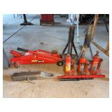 Automotive Jack Set With Stands And Bottle Jacks